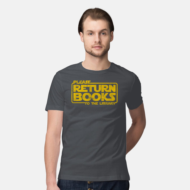 The Return Of The Books-Mens-Premium-Tee-NMdesign