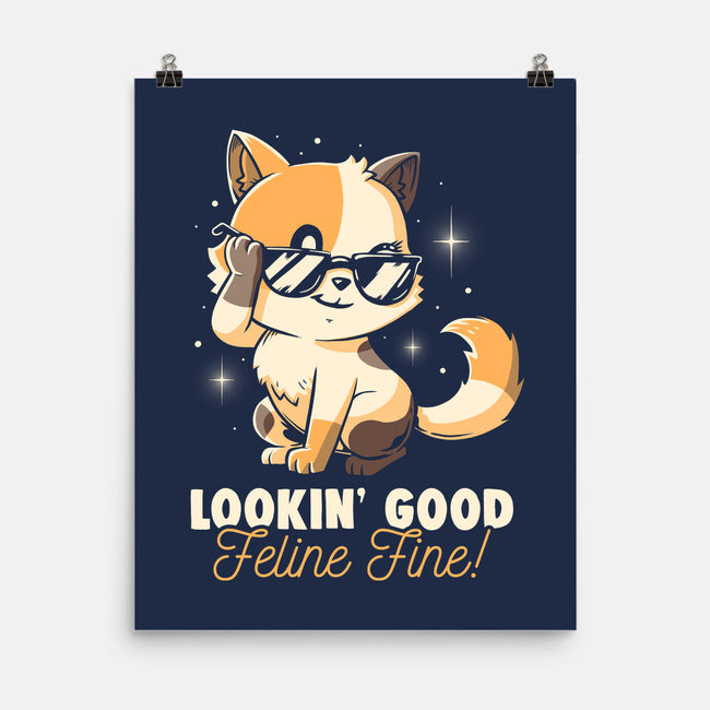 Feline Fine-None-Matte-Poster-koalastudio