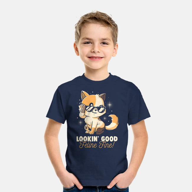 Feline Fine-Youth-Basic-Tee-koalastudio