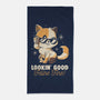 Feline Fine-None-Beach-Towel-koalastudio