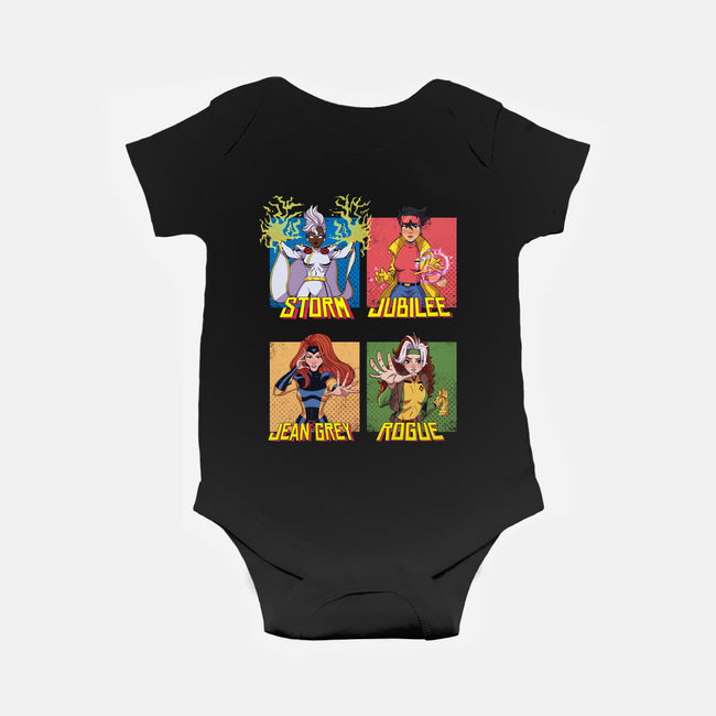 X-men 97 Girls-Baby-Basic-Onesie-jacnicolauart