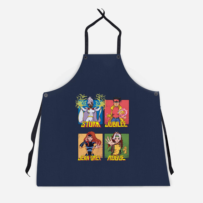 X-men 97 Girls-Unisex-Kitchen-Apron-jacnicolauart