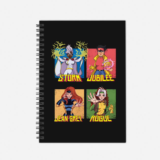 X-men 97 Girls-None-Dot Grid-Notebook-jacnicolauart