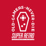 Old Gamers Never Die-Womens-Basic-Tee-demonigote