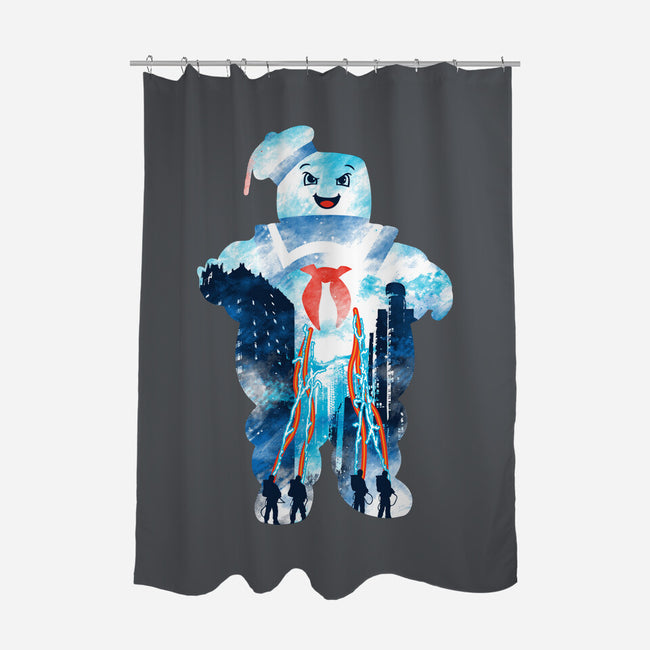 Marshmallow City-None-Polyester-Shower Curtain-dalethesk8er