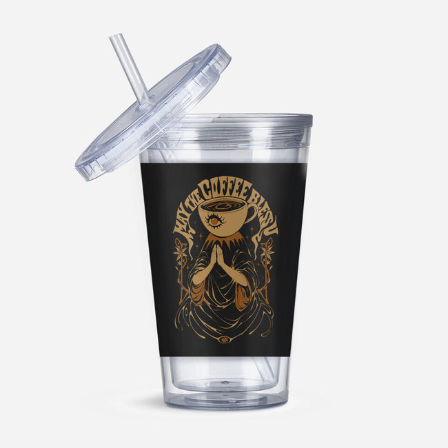 May The Coffee Bless You-None-Acrylic Tumbler-Drinkware-ilustrata