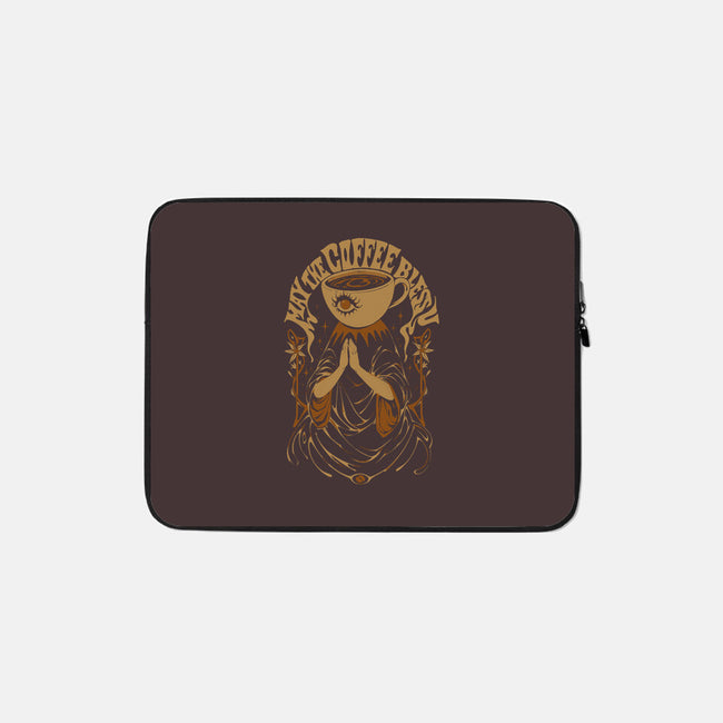 May The Coffee Bless You-None-Zippered-Laptop Sleeve-ilustrata