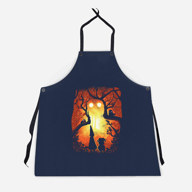 Enchanted Forest-Unisex-Kitchen-Apron-dalethesk8er