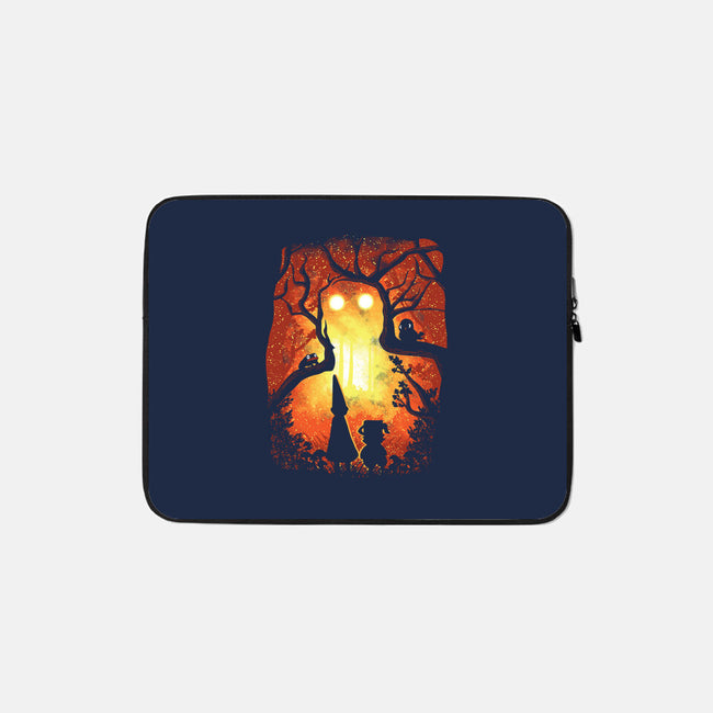 Enchanted Forest-None-Zippered-Laptop Sleeve-dalethesk8er