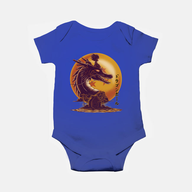 Dragon Ride-Baby-Basic-Onesie-rmatix