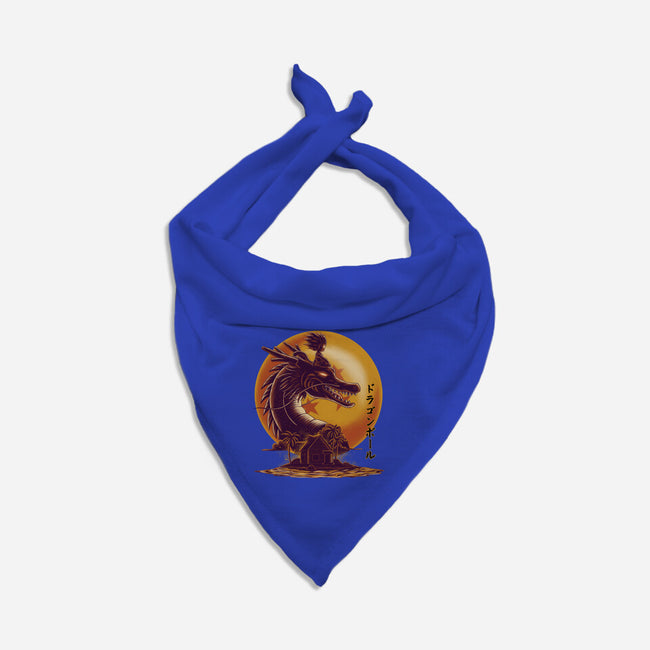 Dragon Ride-Dog-Bandana-Pet Collar-rmatix