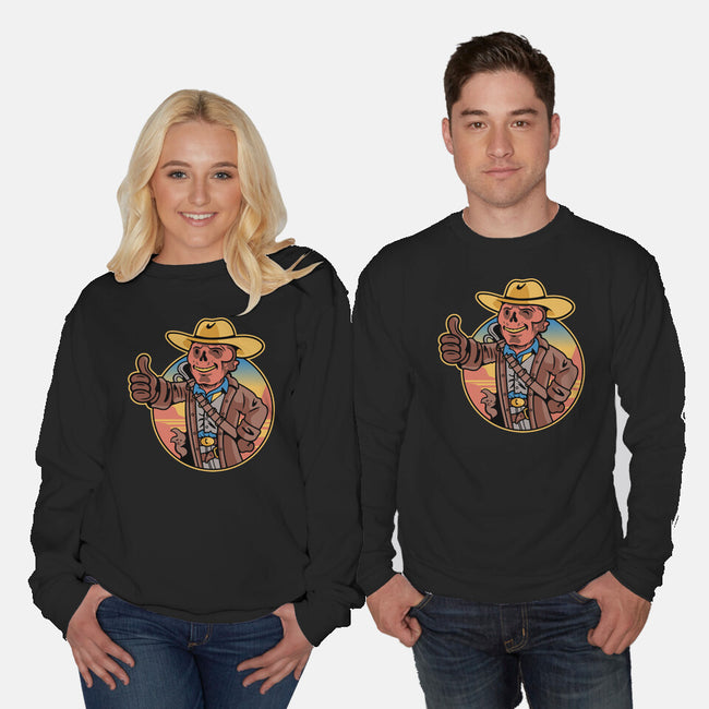 The Ghoul Boy-Unisex-Crew Neck-Sweatshirt-demonigote