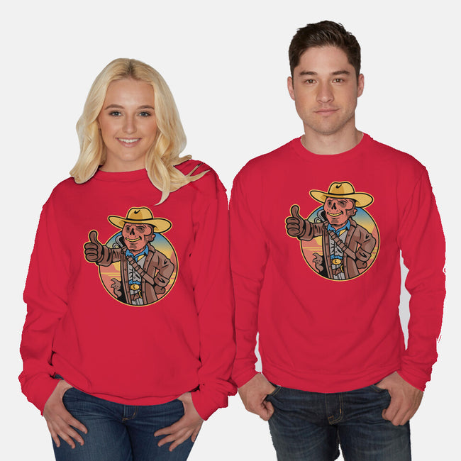 The Ghoul Boy-Unisex-Crew Neck-Sweatshirt-demonigote