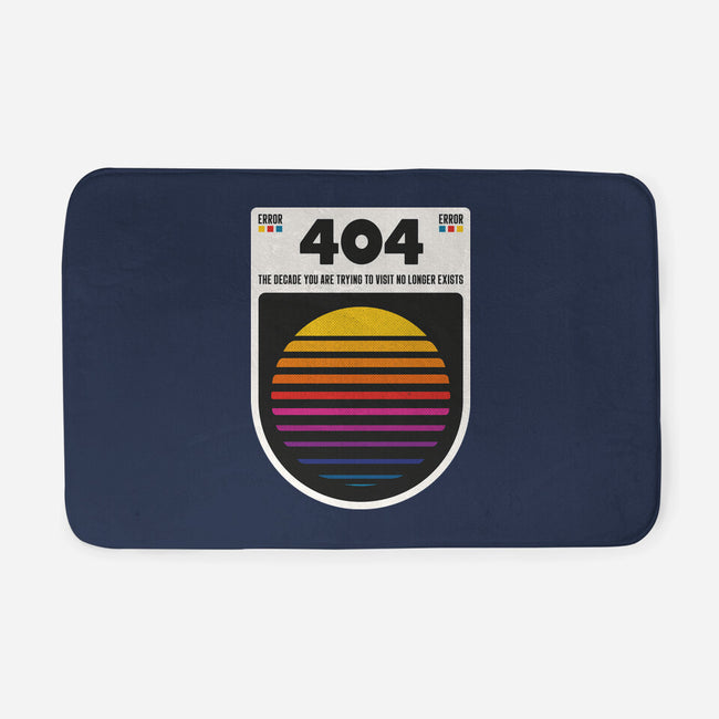 404 Decade Not Found-None-Memory Foam-Bath Mat-BadBox