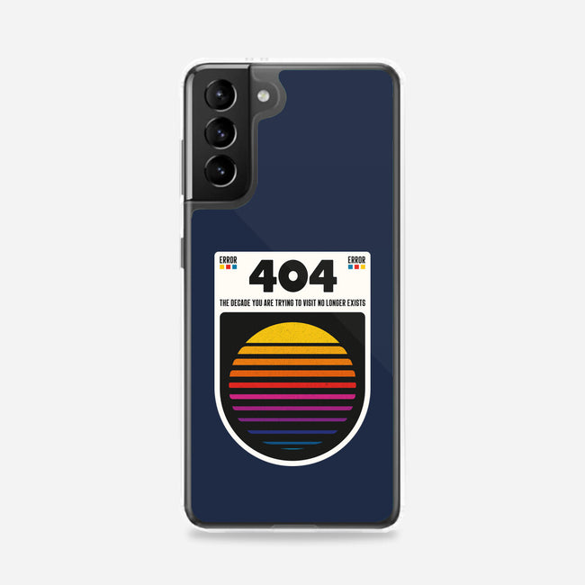 404 Decade Not Found-Samsung-Snap-Phone Case-BadBox