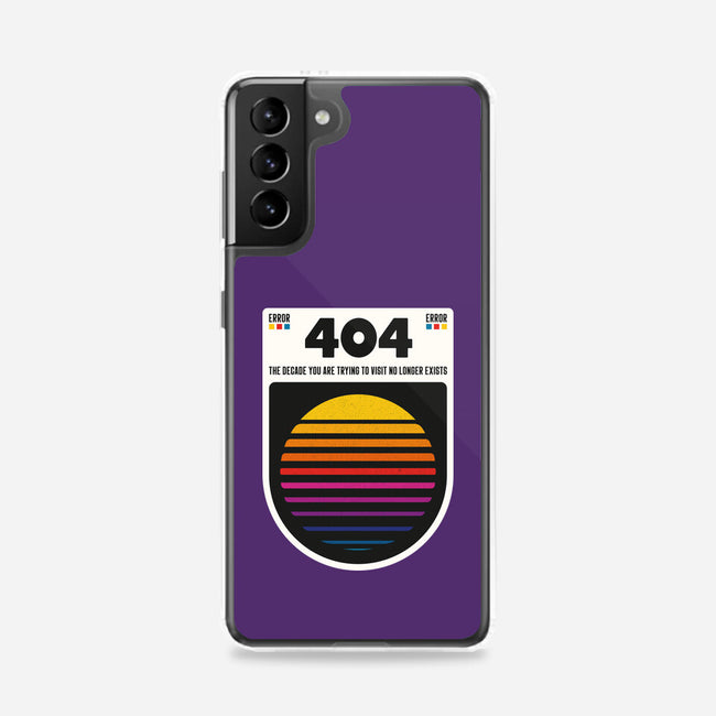 404 Decade Not Found-Samsung-Snap-Phone Case-BadBox