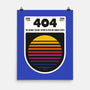 404 Decade Not Found-None-Matte-Poster-BadBox