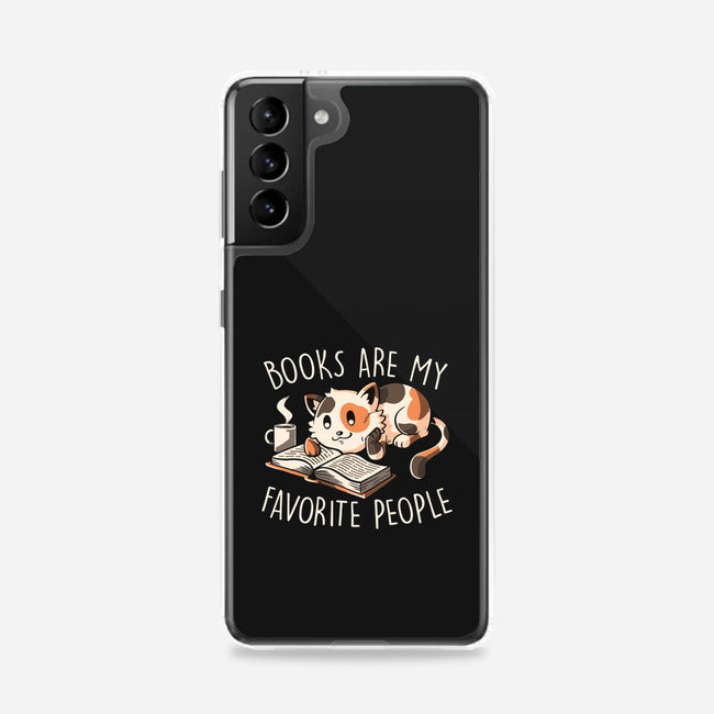 Books Are My Favorite People-Samsung-Snap-Phone Case-koalastudio