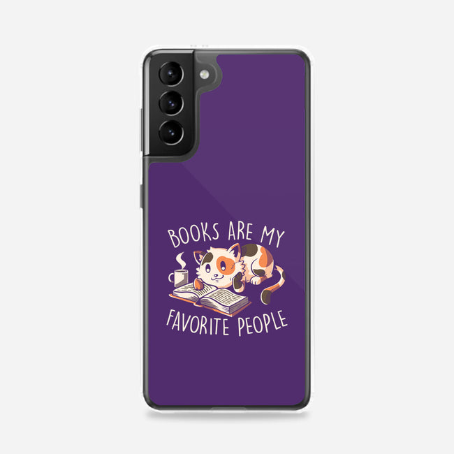 Books Are My Favorite People-Samsung-Snap-Phone Case-koalastudio