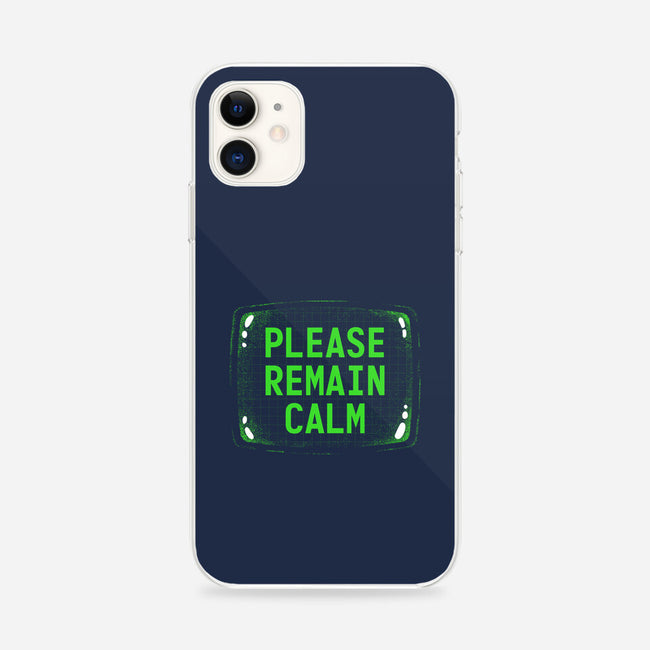 Please Remain Calm-iPhone-Snap-Phone Case-rocketman_art