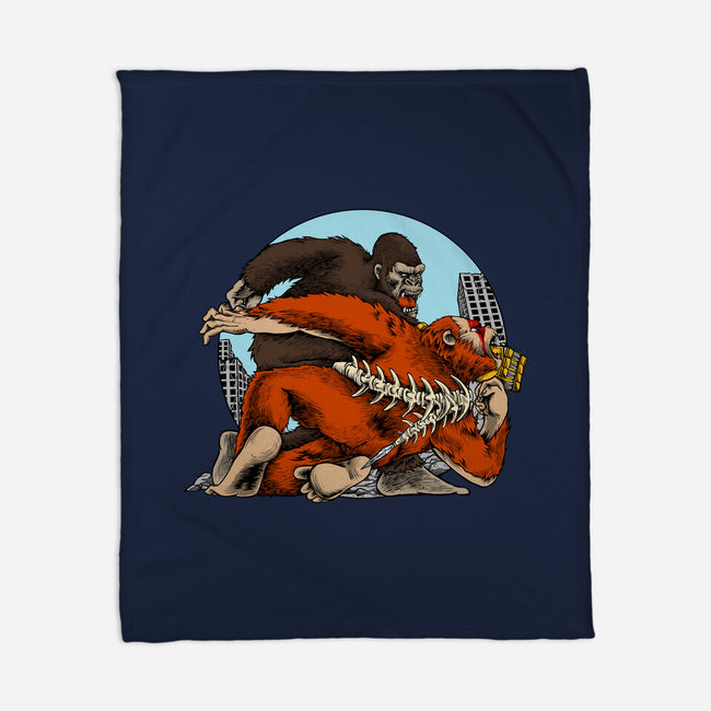 Kong Punch-None-Fleece-Blanket-joerawks