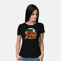 Kong Punch-Womens-Basic-Tee-joerawks