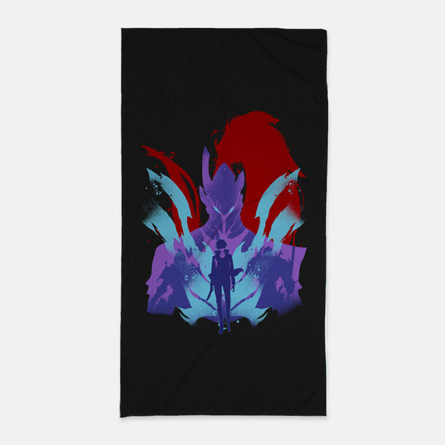 Shadow Arise-None-Beach-Towel-RamenBoy