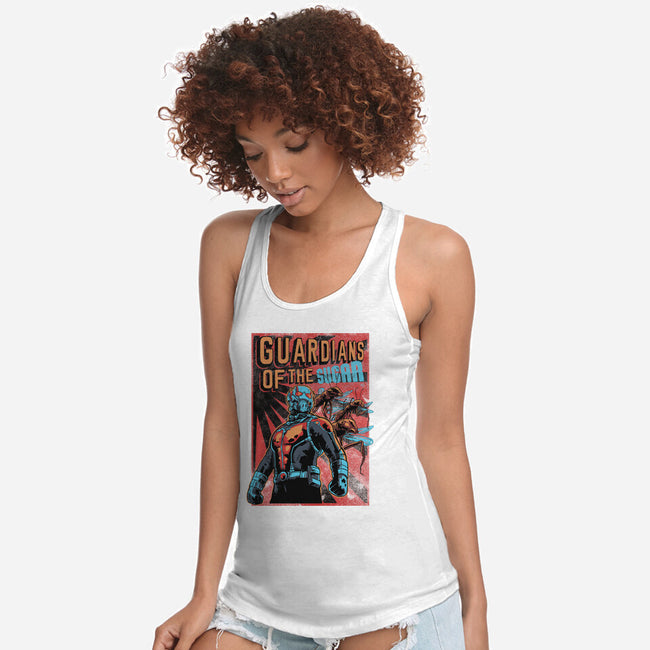 Guardians Of The Sugar-Womens-Racerback-Tank-Gleydson Barboza