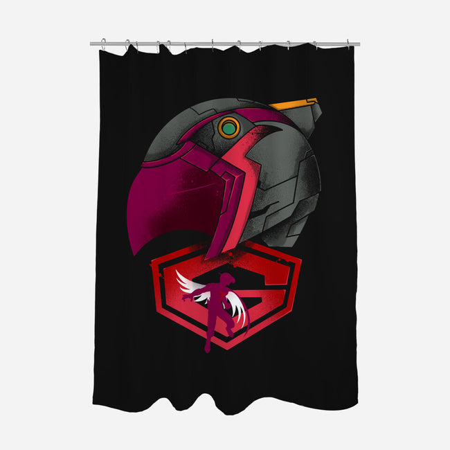 Jo The Condor-None-Polyester-Shower Curtain-RamenBoy