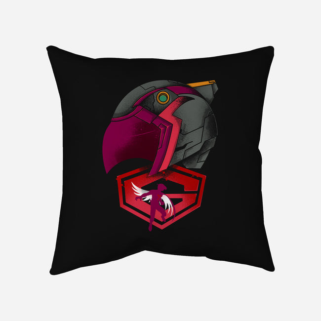 Jo The Condor-None-Removable Cover-Throw Pillow-RamenBoy