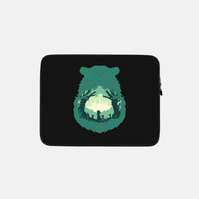 Merida’s Fate-None-Zippered-Laptop Sleeve-RamenBoy