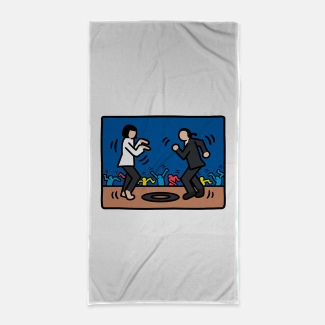 Minimalist Fiction-None-Beach-Towel-Raffiti