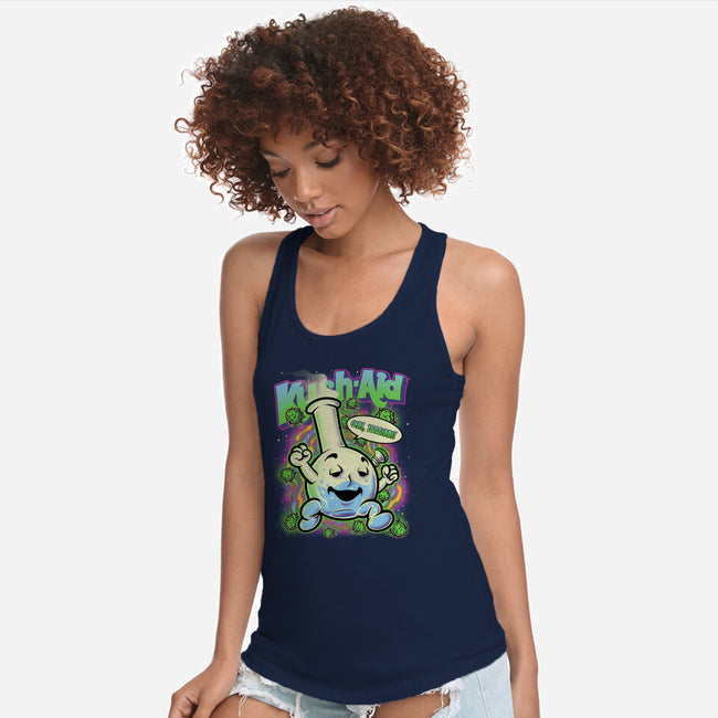 KUSH AID-Womens-Racerback-Tank-Betmac