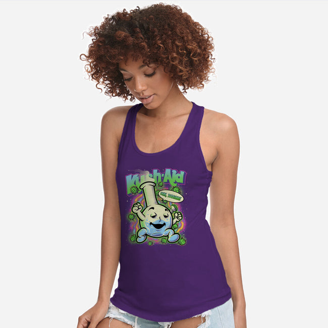 KUSH AID-Womens-Racerback-Tank-Betmac