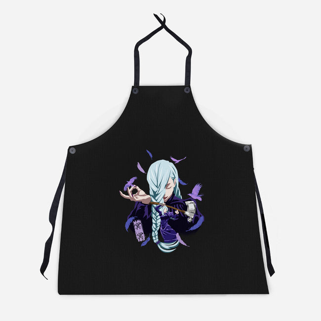 Mei Mei Sorcerer-Unisex-Kitchen-Apron-Afire