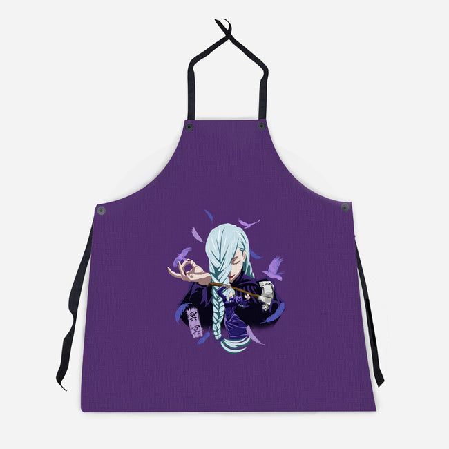 Mei Mei Sorcerer-Unisex-Kitchen-Apron-Afire