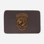 Orange Lion Emblem-None-Memory Foam-Bath Mat-Astrobot Invention