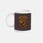 Orange Lion Emblem-None-Mug-Drinkware-Astrobot Invention