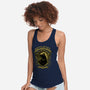 Yellow Badger Emblem-Womens-Racerback-Tank-Astrobot Invention