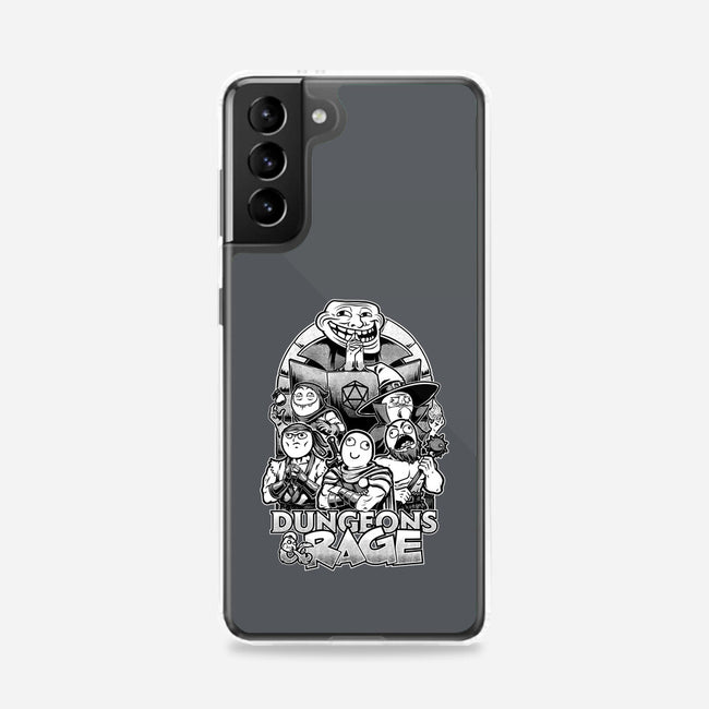 Dungeons And Rage Meme-Samsung-Snap-Phone Case-Studio Mootant