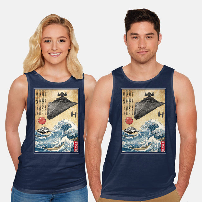 Star Destroyer In Japan-Unisex-Basic-Tank-DrMonekers