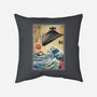 Star Destroyer In Japan-None-Removable Cover-Throw Pillow-DrMonekers