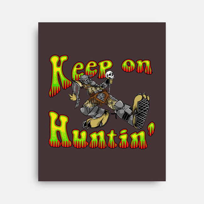 Keep On Huntin-None-Stretched-Canvas-joerawks