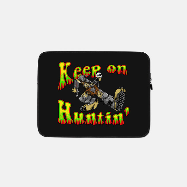 Keep On Huntin-None-Zippered-Laptop Sleeve-joerawks