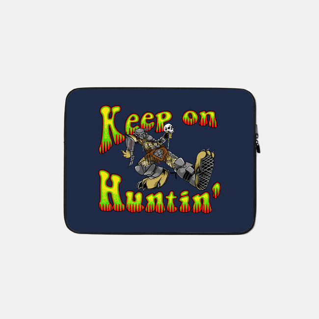 Keep On Huntin-None-Zippered-Laptop Sleeve-joerawks