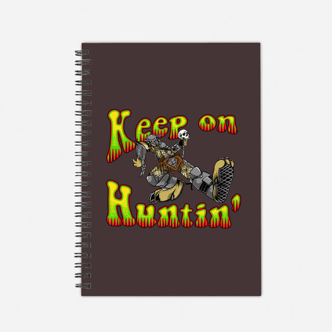 Keep On Huntin-None-Dot Grid-Notebook-joerawks