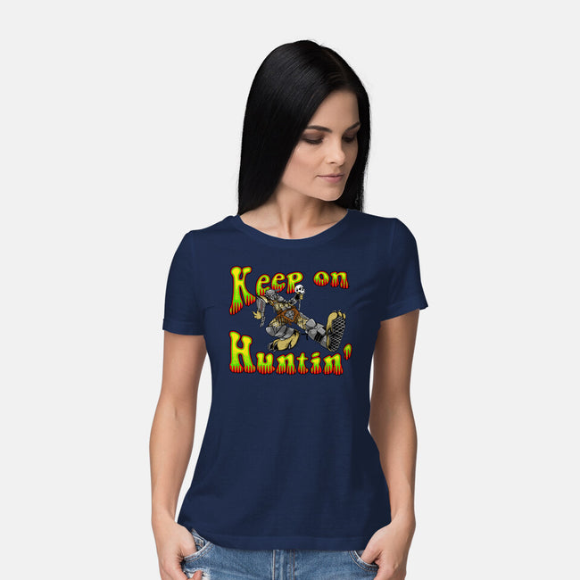 Keep On Huntin-Womens-Basic-Tee-joerawks