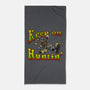 Keep On Huntin-None-Beach-Towel-joerawks