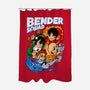 Bender Squad-None-Polyester-Shower Curtain-spoilerinc