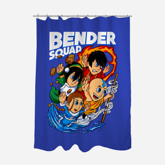 Bender Squad-None-Polyester-Shower Curtain-spoilerinc